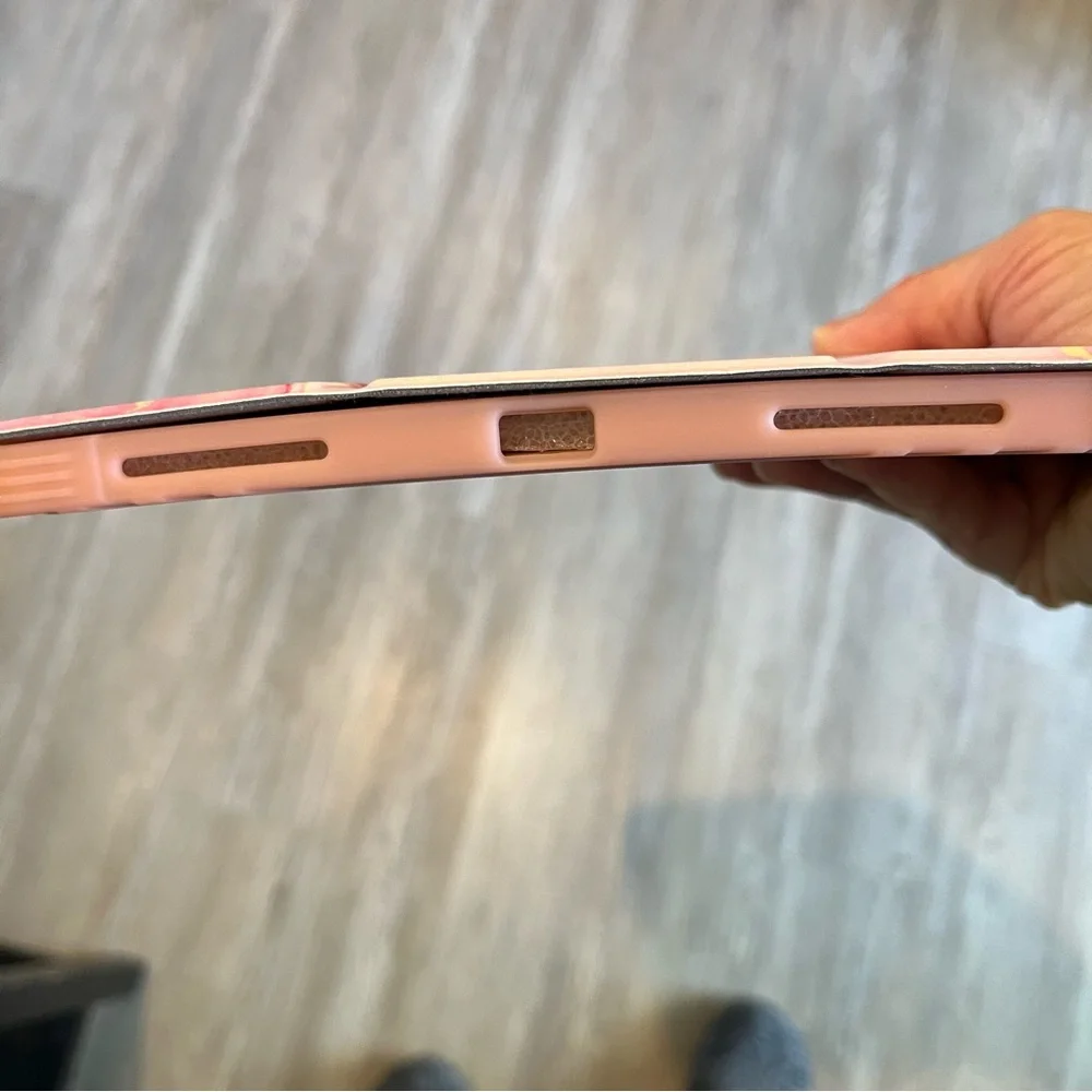 iPad Case pink Marbled New